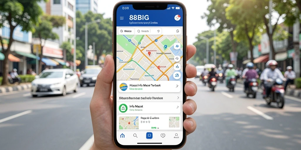 Tampilan antarmuka utama aplikasi 88BIG yang informatif dan user-friendly.