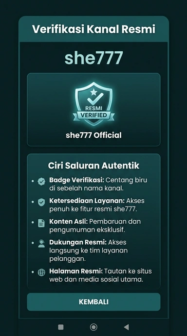 Halaman Resmi She777 untuk Pengguna Android Indonesia